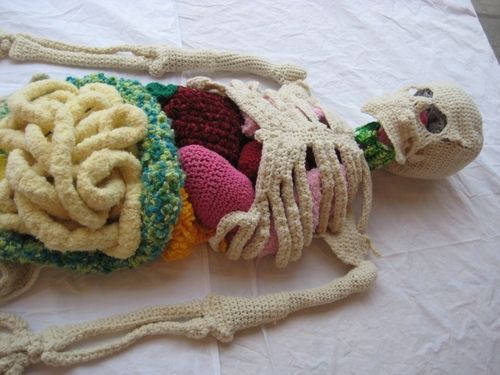 Crochet skeleton